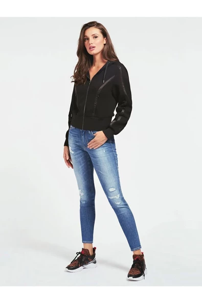 Guess Sexy Kadın Denim Skinny Pantolon W0BAJ3D46A4