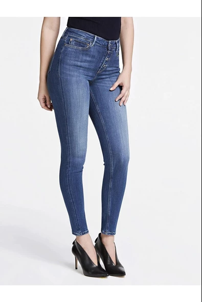 Guess 1981 Kadın Skinny Pantolon W0GA28D32J7 - 2