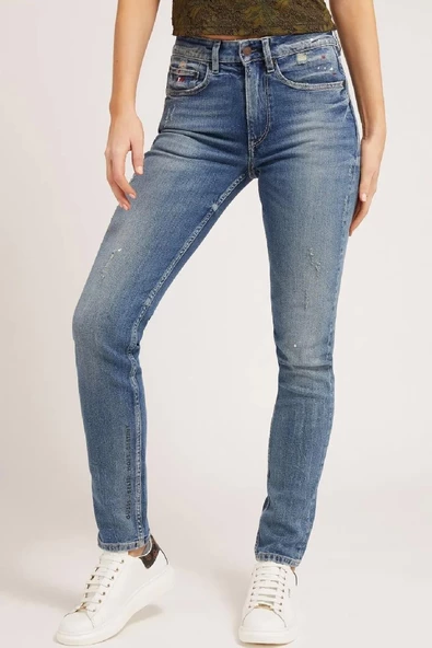 Guess Starlette  Skinny Kadın Denim  Pantolon W1YA84D46X7