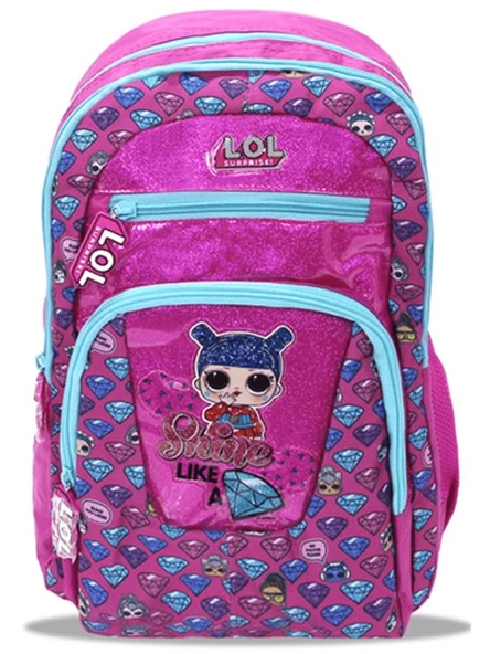 L.O.L. Pembe Elmas Okul Çantası 20418