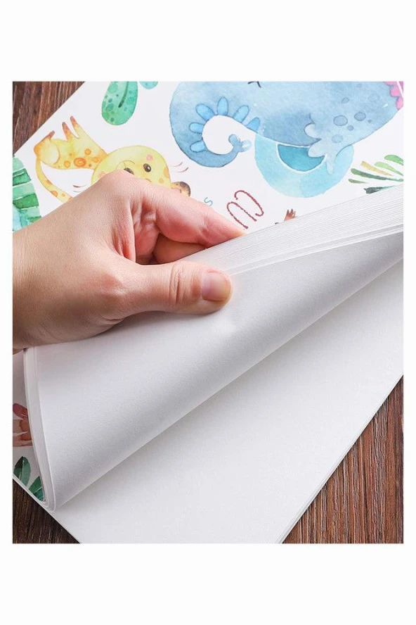 Resim Defteri 15 Yaprak 25x35 cm 10 Adet Spiralli Orta Boy Resim Defteri Karton Kapak 110 gr Öğrenci Okul - 4