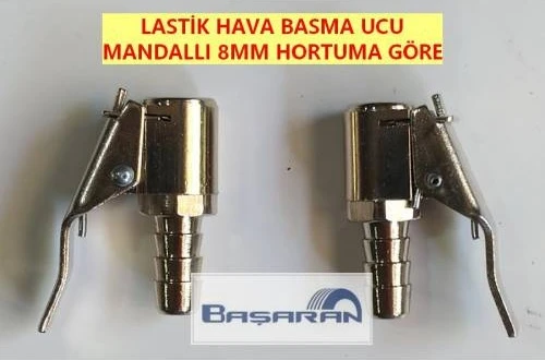 Lastik Şişirme Aletlerinin Hava Basma Ucu (8mm) - 2ad ürün görseli