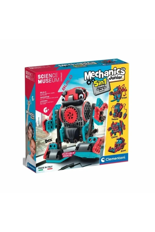 61360tr Mechanics Junior - Hareketli Robotlar 6 Yaş