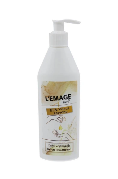 L'EMAGE Doğal Zeytinyağlı El ve Vucut Losyonu Yoğun Nemlendirici 250 ml - 1