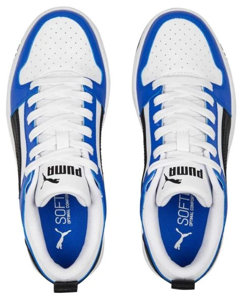 Puma Rebound Layup Lo SL Jr 370490-19 Sneakers Unisex Spor Ayakkabı - Resim 7