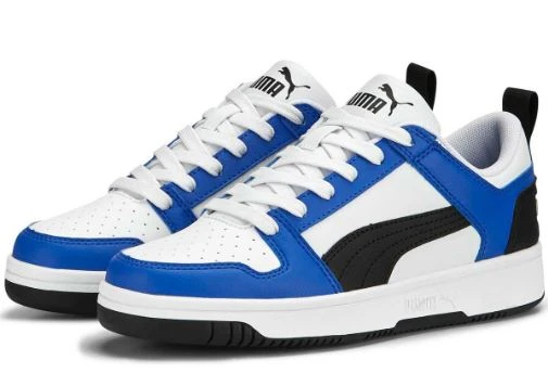 Puma Rebound Layup Lo SL Jr 370490-19 Sneakers Unisex Spor Ayakkabı - Resim 3