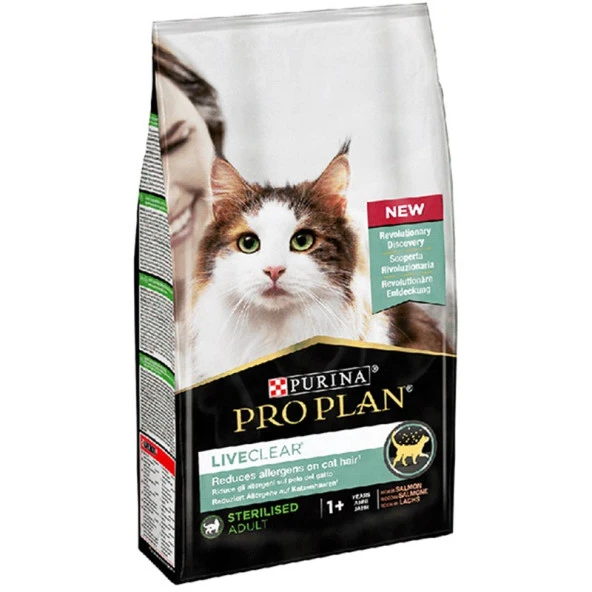 Pro Plan Live Clear Kısır Somon Kedi Maması 1,4kg