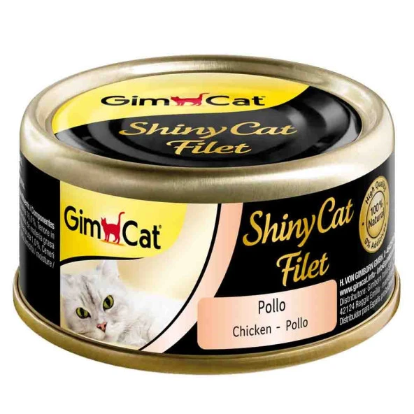 Gimcat Shinycat Kıyılmış Fileto Tavuklu 70Gr