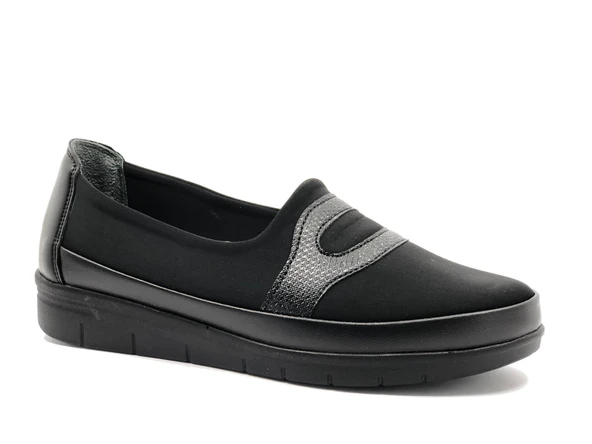 Berfilla Dr.Tavsiyeli İçi %100 Deri Anne Kadın Babet Ayakkabı ürün görseli 1