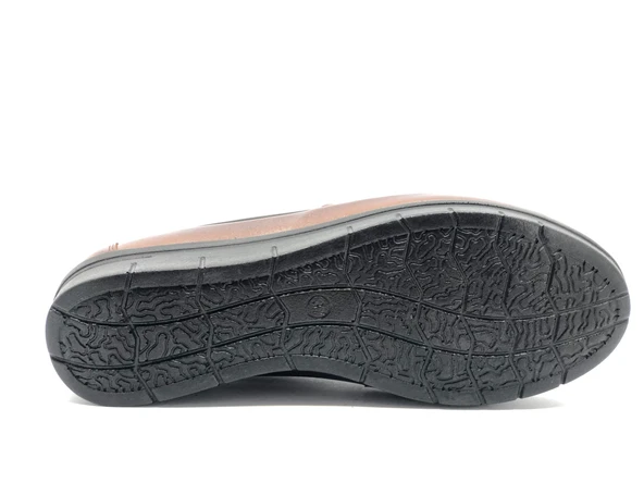 Berfilla Dr.Tavsiyeli İçi %100 Deri Anne Kadın Babet Ayakkabı - Resim 6