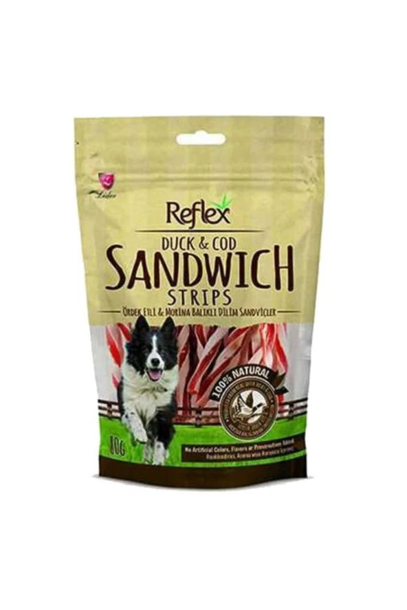Reflex Ördekli Sandviç Çubuk Köpek Ödülü 80 gr ürün görseli 1
