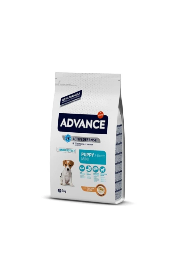 Advance Puppy Mini Küçük Irk Yavru Köpek Maması 3 Kg