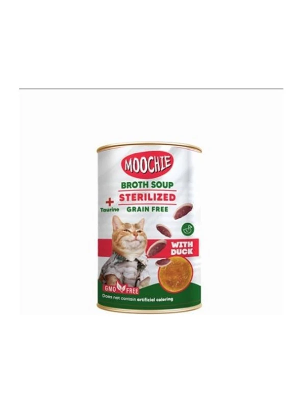 Moochie Çorba Ördekli Kısır Kedi Çorbası 135 ml