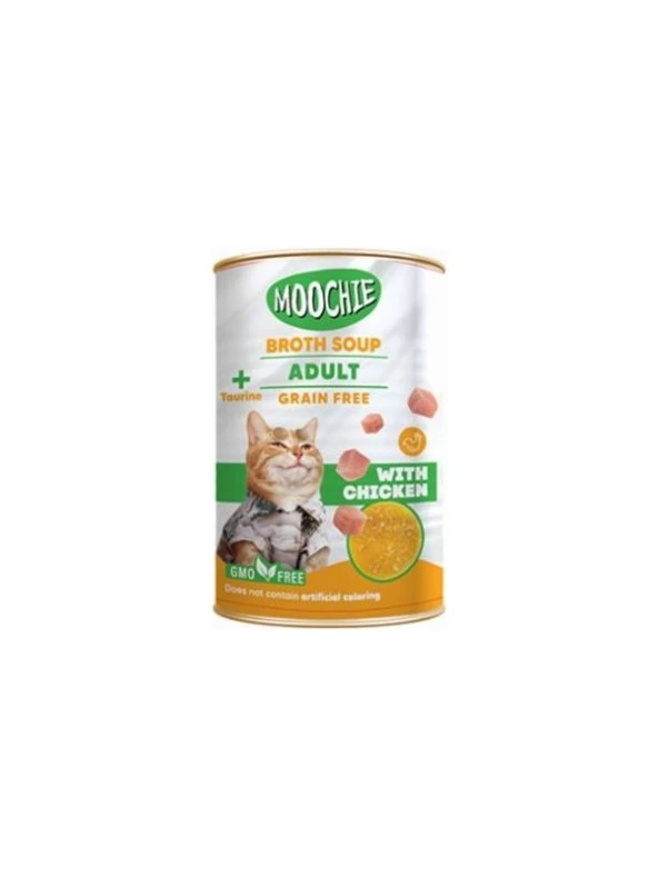 Moochie Tavuklu Yetişkin Kedi Çorbası 135 ml