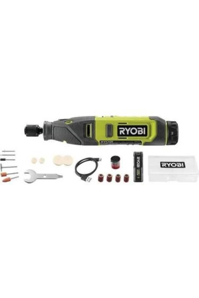 RYOBI Rrt4-120ga15 Akülü Gravür Seti 15 Parça Aksesuarlı