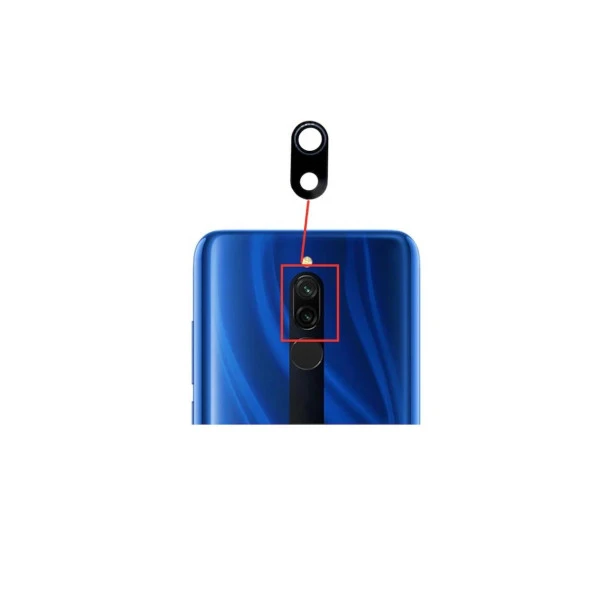 Xiaomi Redmi 8A İle Uyumlu Kamera Camı