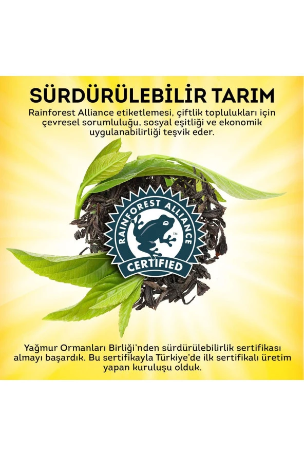 Lipton Yellow Label Dökme Siyah Çay 1000 gr x 9 Adet - 5