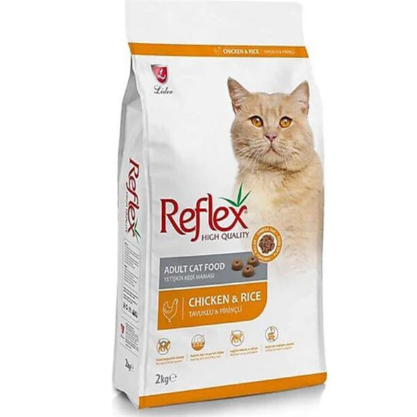 Reflex Tavuklu  Yetişkin Açık Kedi Maması 500gr