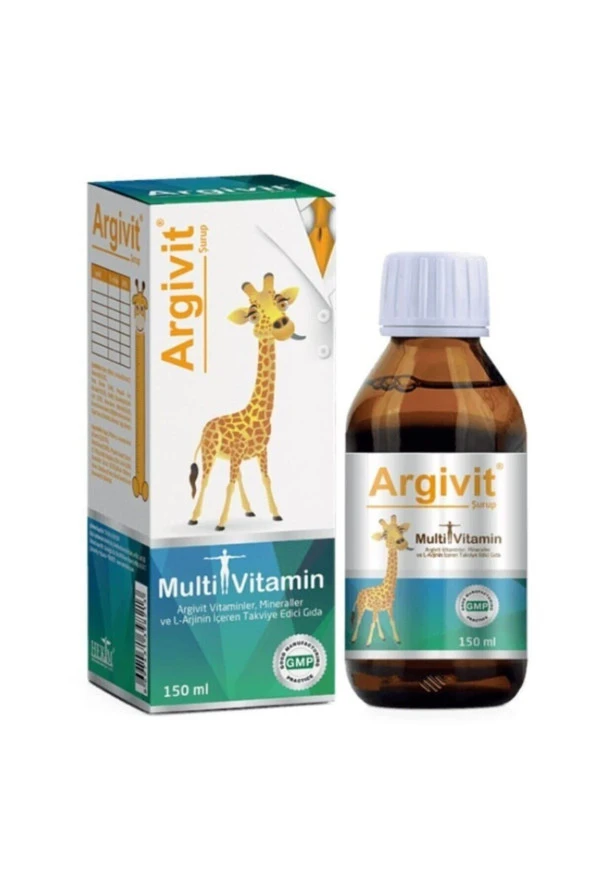 Vitamin Mineral L-arjinin Şurup 150 ml