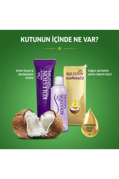 Wella Koleston Naturals Saç Boyası 7/3 Karamel Kumral - Resim 5