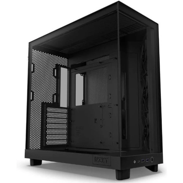 NZXT H6 FLOW CC-H61FB-01 GAMING MID-TOWER PC KASASI - Resim 3
