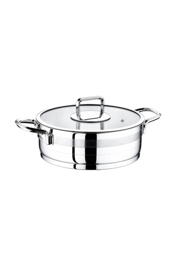 EVİMSARAY S-1390 SAFİR 24 CM BASIK ÇELİK TENCERE