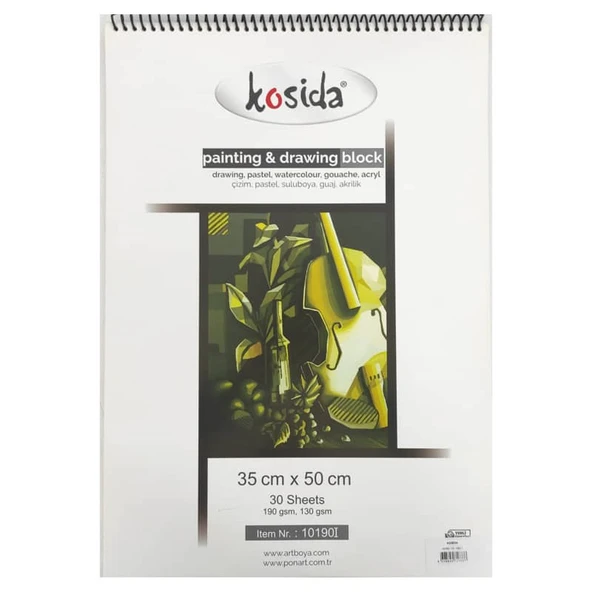 Kosida Painting & Drawing Blok 35x50 cm 190 gr 30 yp