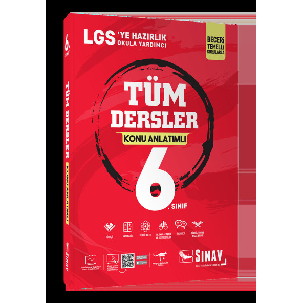 Sınav Yayınları 6. Sınıf Tüm Dersler Konu Anlatımlı