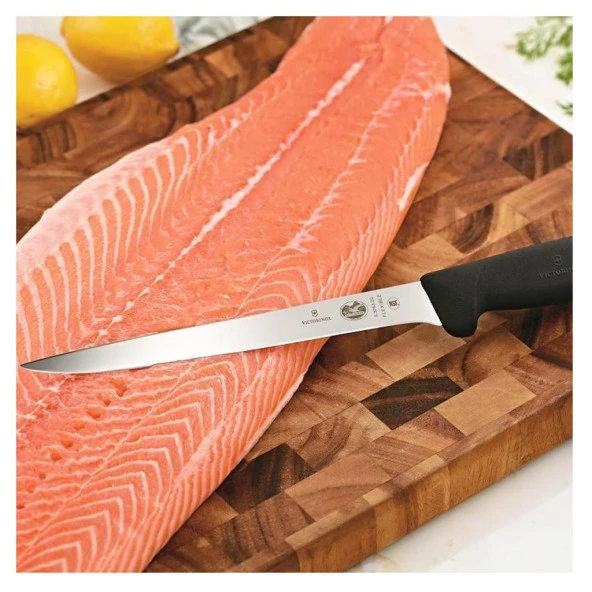 Victorinox 20cm Fileto Bıçağı Siyah 5.3763.20 - 7