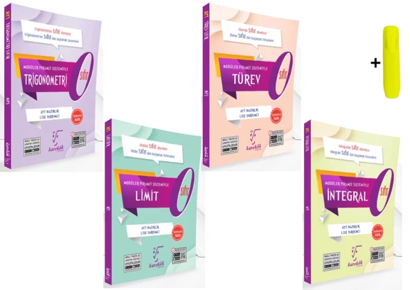 Karekök Yayıncılık AYT Trigonometri Limit Türev İntegral Seti Yeni