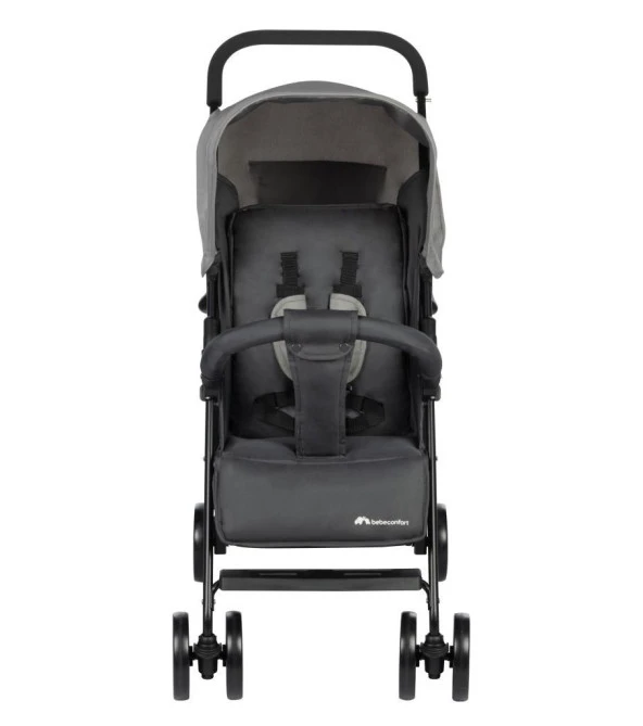 Bebeconfort Foggy Ultra Kompakt Tek Elle Katlanabilen Baston Bebek Arabası Tinted Stone - 4