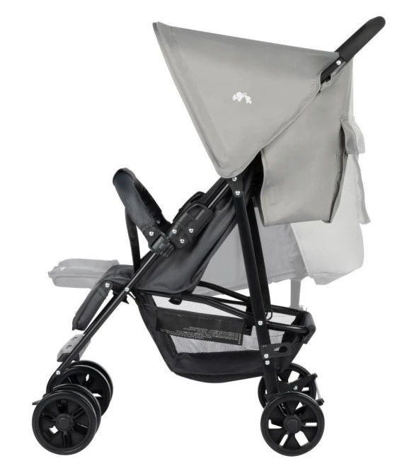 Bebeconfort Foggy Ultra Kompakt Tek Elle Katlanabilen Baston Bebek Arabası Tinted Stone - 7