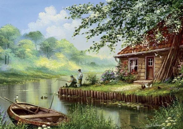 Art Puzzle Akşam Oltası 500 Parça Puzzle 5071