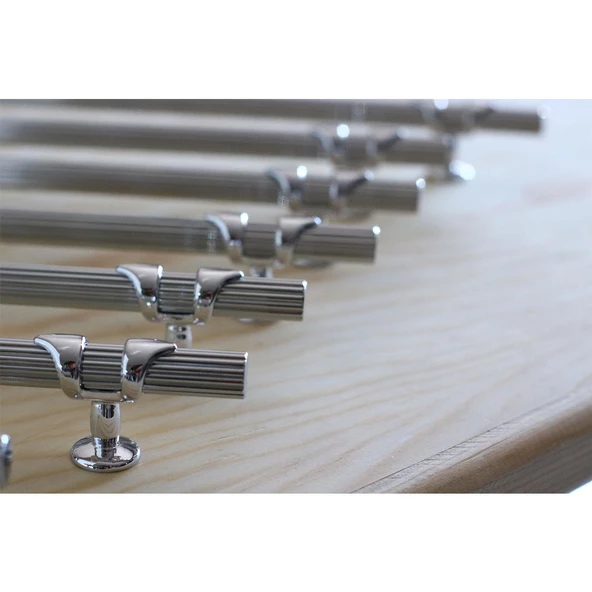 Emir Kulp Krom 160 mm - 16 cm Metal Mobilya Mutfak Çekmece Dolap Dolabı Kapak Kulbu Kulpu Kulpları - Resim 5