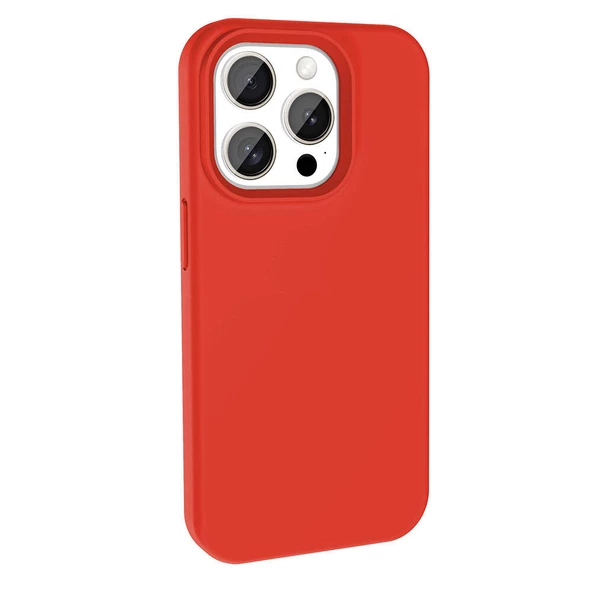 iPhone 15 Pro Max Kılıf Magsafe Şarj Özellikli Sıvı Teknolojili Silinebilir Sert Lansman Kivi Kapak - Resim 11