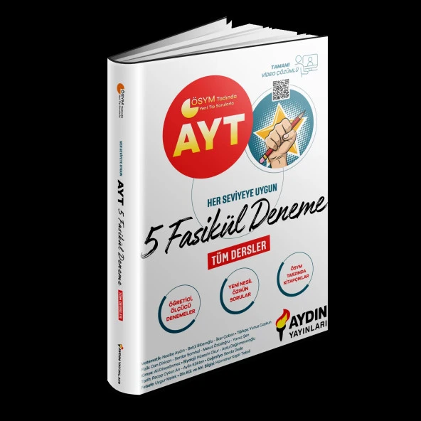 AYDIN YAYINLARI AYT 5 Fasikül Deneme