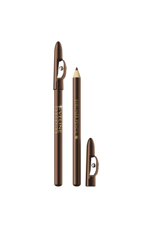 EVELİNE EYELINER PENCIL LONG-WEAR BROWN