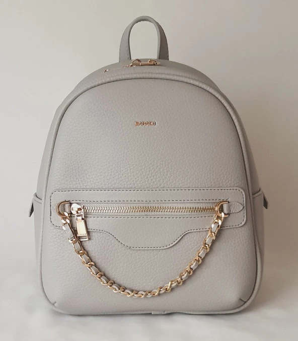 242SYR904 Model Sarach Marka Gri Renk Sırt Çantası - 3