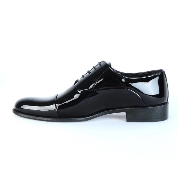 Pierre Cardin 70PC20 Groom Siyah Rugan Erkek Klasik Ayakkabı - 3