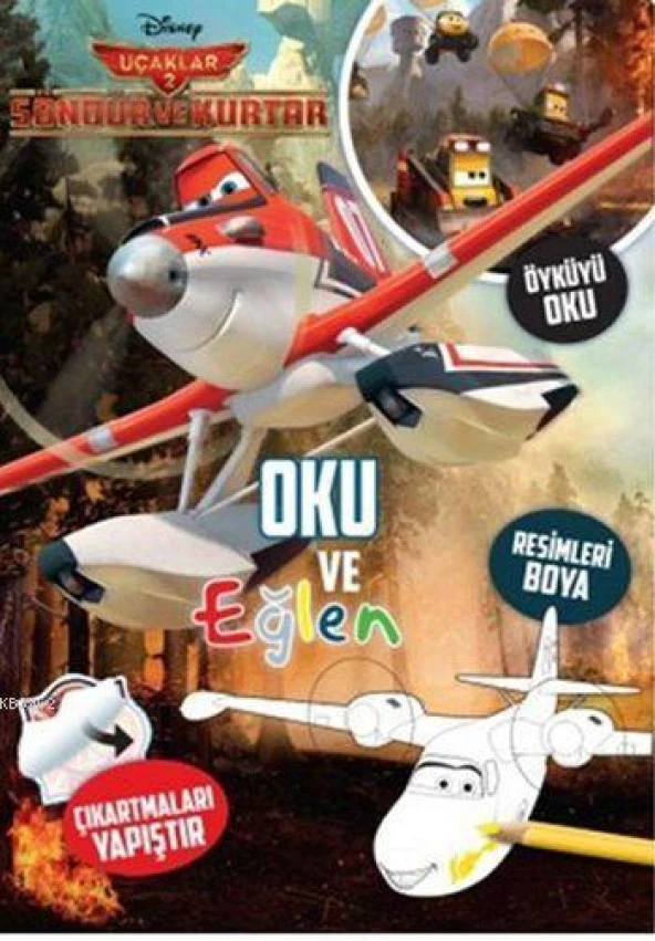 DİSNEY UÇAKLAR OKU EĞLEN  DOĞAN EGMONT