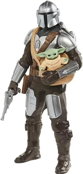 Hasbro Star Wars Galactic Action Mandalorian and Grogu, F5194