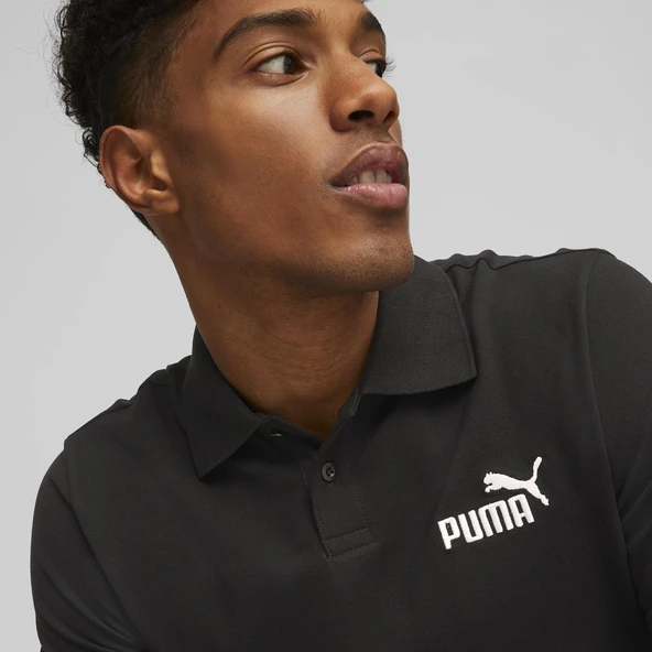 Puma 586674 ESS Pique Polo Yaka Tişort Erkek T-Shirt - Resim 6