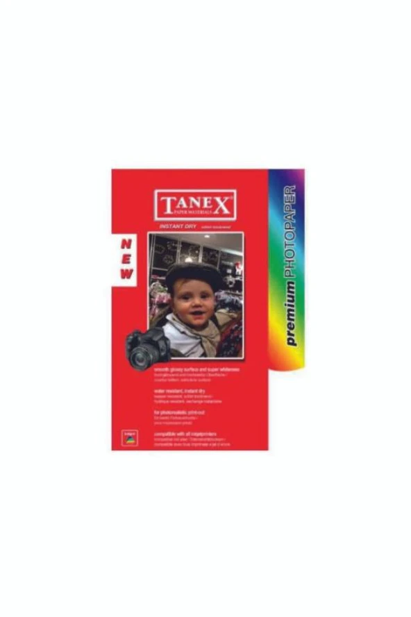 Tanex Fotoğraf Kağıdı A6 240 gr 105 mm x 148 mm 50 Sayfa