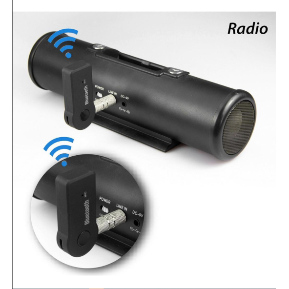 Bluetooth Aux Araç Kiti Adaptörü Hd Ses Kalitesi Kesintisiz Bağlantı Yüksek Kalite - 6