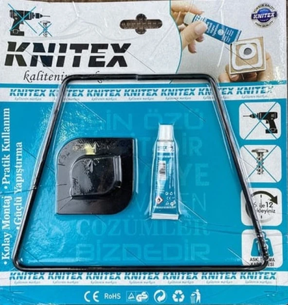 Knitex Vakumlu Siyah Premium Havluluk 2918 - 2
