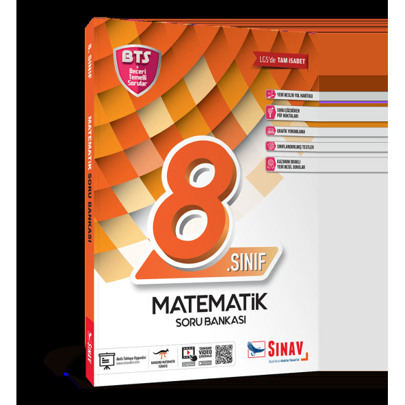 Sınav Yayınları 8. Sınıf LGS Matematik Soru Bankası