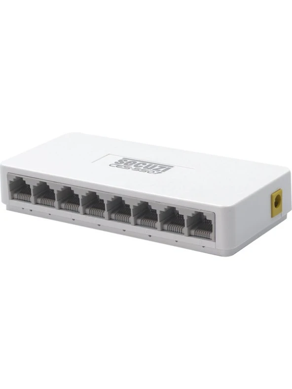 Secuzi 8 Port 10/100/1000MBPS Tak ve Kullan Gigabit Switch