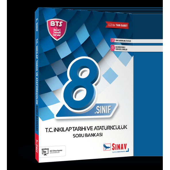 Sınav Yayınları 8. Sınıf LGS T.C. İnkılap Tarihi ve Atatürkçülük Soru Bankası