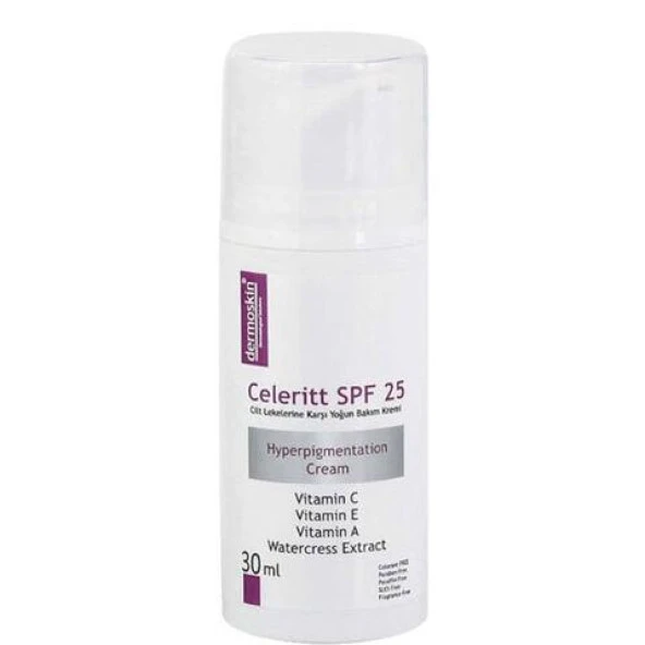 Dermoskin Celeritt SPF 25 Leke Karşıtı Bakım Kremi 30 ml