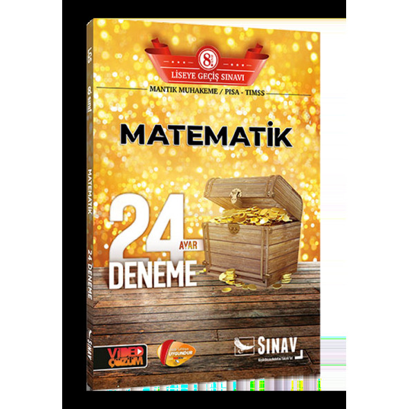 Sınav Yayınları 8. Sınıf LGS Matematik 24 Deneme